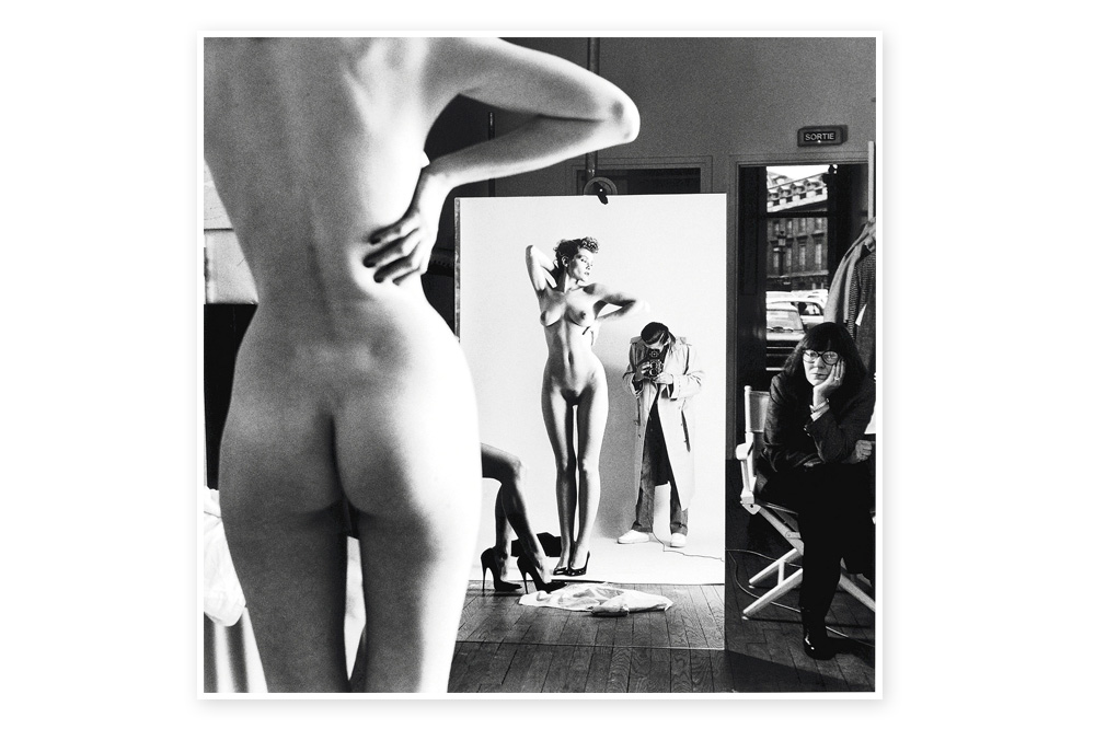 Helmut Newton "Autoportrait"
