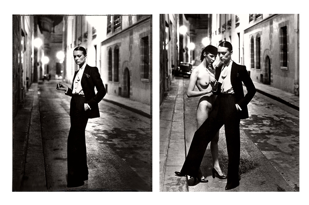 Helmut Newton pour Vogue, Yves Saint Laurent