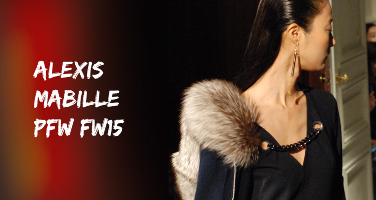 Paris Fashion Week FW15 : Alexis Mabille