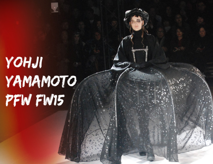 Paris Fashion Week FW15 : Yohji Yamamoto