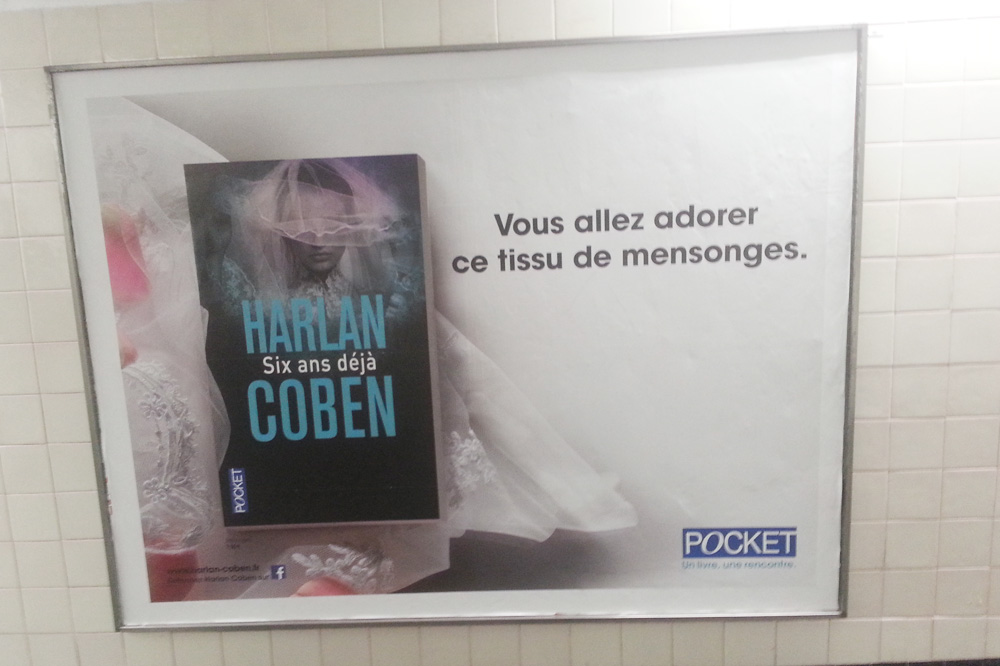 "Six ans déjà" d'Harlan Coben, Editions Pocket