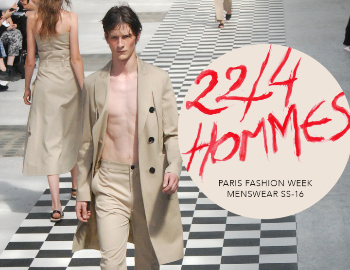 Paris Fashion Week Homme SS16 : 22/4_Hommes