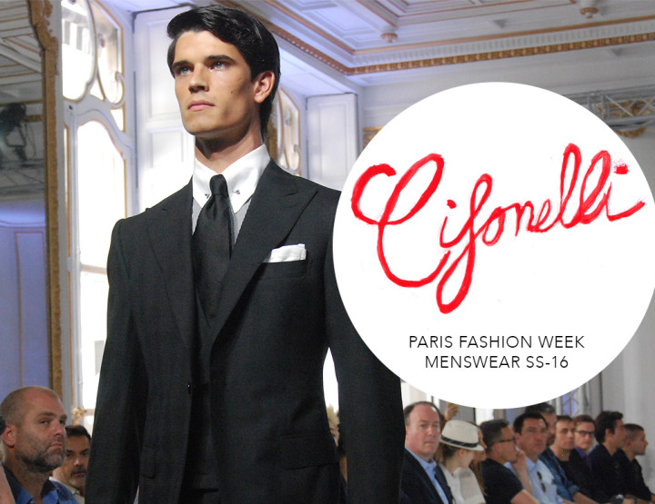 Paris Fashion Week Homme SS16 : Cifonelli