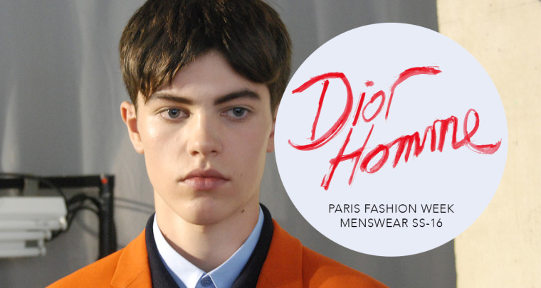 Paris Fashion Week Homme SS16 : Dior Homme