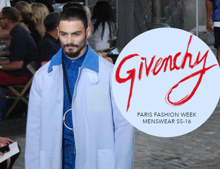 Paris Fashion Week Homme SS16 : Givenchy