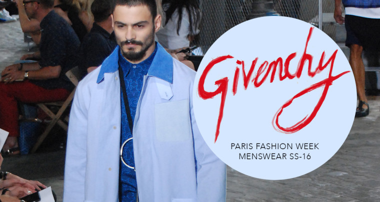 Paris Fashion Week Homme SS16 : Givenchy