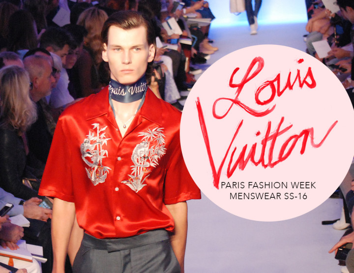 Paris Fashion Week Homme SS16 : Louis Vuitton