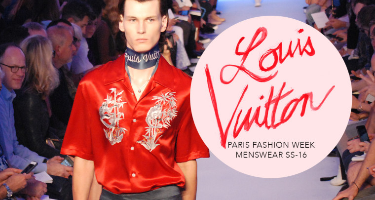 Paris Fashion Week Homme SS16 : Louis Vuitton