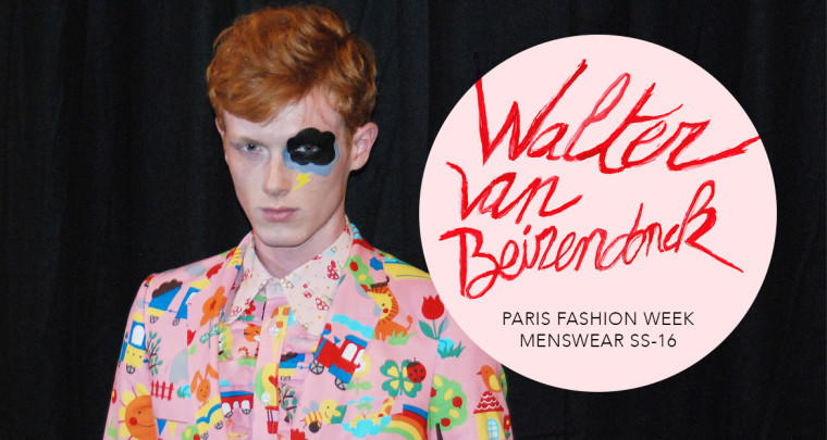 Paris Fashion Week Homme SS16 : Walter Van Beirendonck