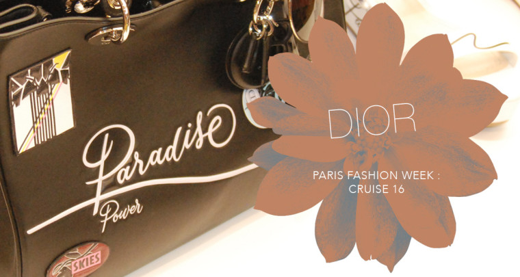 Paris Fashion Week : Dior Croisière 2016