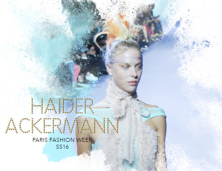 Paris Fashion Week SS16 : Haider Ackermann