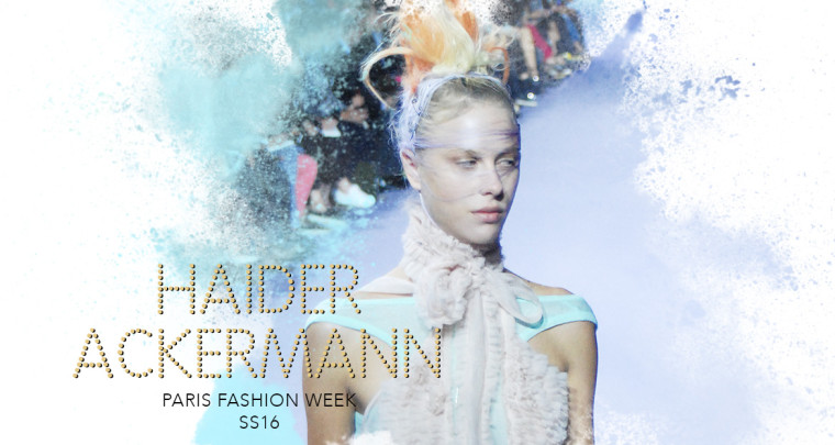 Paris Fashion Week SS16 : Haider Ackermann