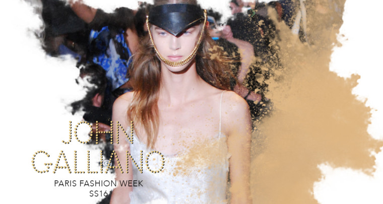 Paris Fashion Week SS16 : John Galliano