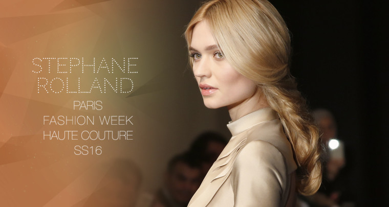 Paris Fashion Week Haute Couture SS16 : Stéphane Rolland