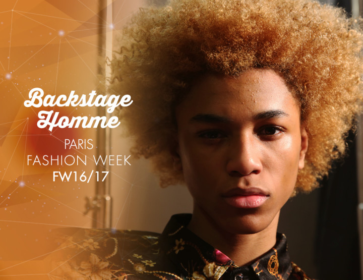 Paris Fashion Week Homme FW16/17 : Backstage