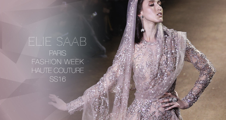 Paris Fashion Week Haute Couture SS16 : Elie Saab