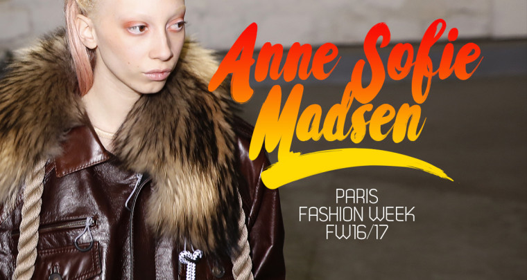 Paris Fashion Week FW16/17 : Anne Sofie Madsen