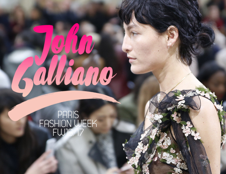 Paris Fashion Week FW16/17 : John Galliano