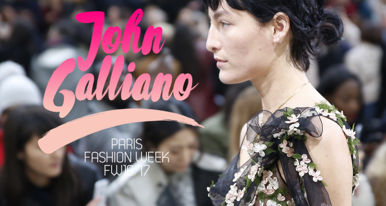 Paris Fashion Week FW16/17 : John Galliano