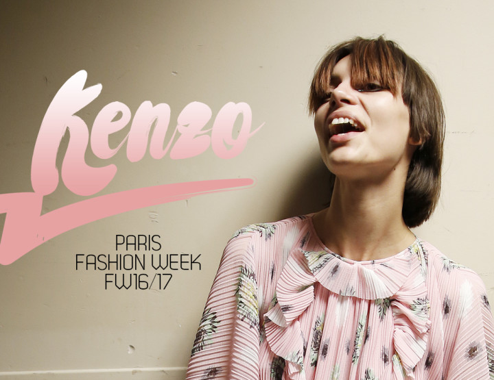 Paris Fashion Week FW16/17 : Kenzo