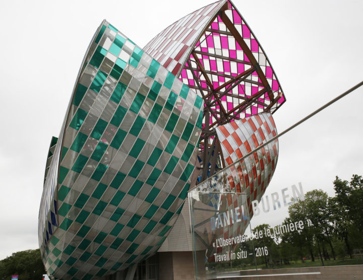 Daniel Buren à la Fondation Louis Vuitton