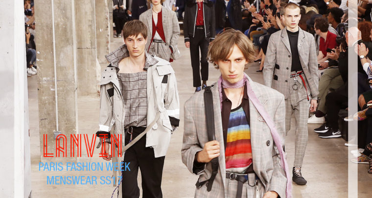 Paris Fashion Week Homme SS17 : Lanvin
