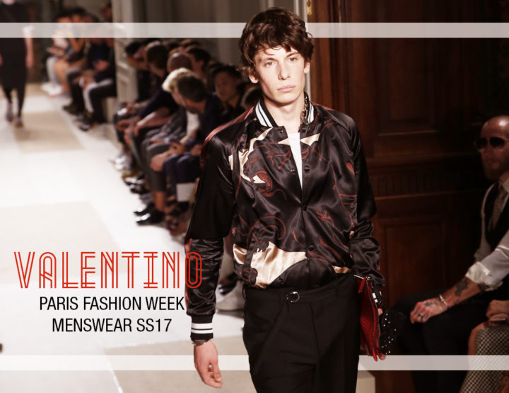 Paris Fashion Week Homme SS17 : Valentino