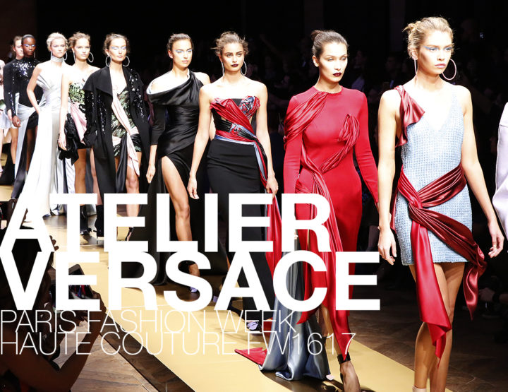 Paris Fashion Week Haute Couture FW16/17 : Atelier Versace