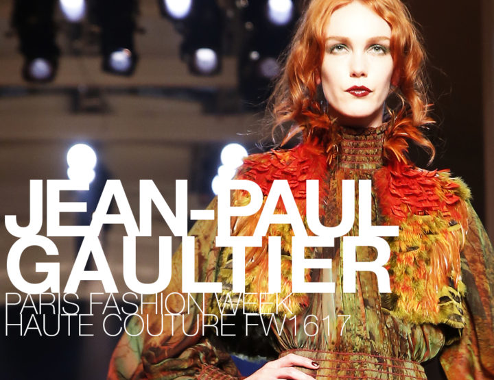 Paris Fashion Week Haute Couture FW16/17 : Jean-Paul Gaultier