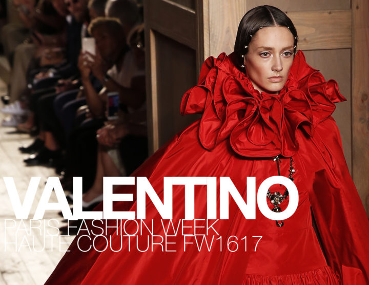 Paris Fashion Week Haute Couture FW16/17 : Valentino