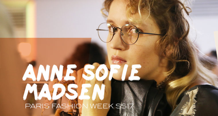 Paris Fashion Week SS17 : Anne Sofie Madsen