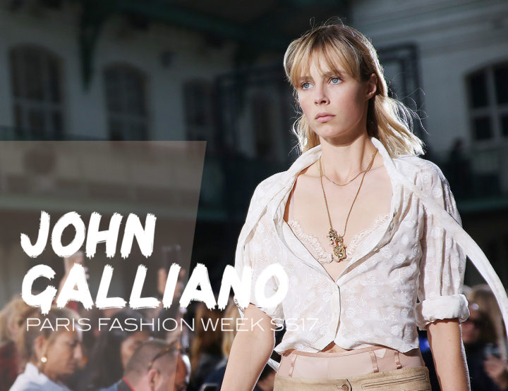 Paris Fashion Week SS17 : John Galliano
