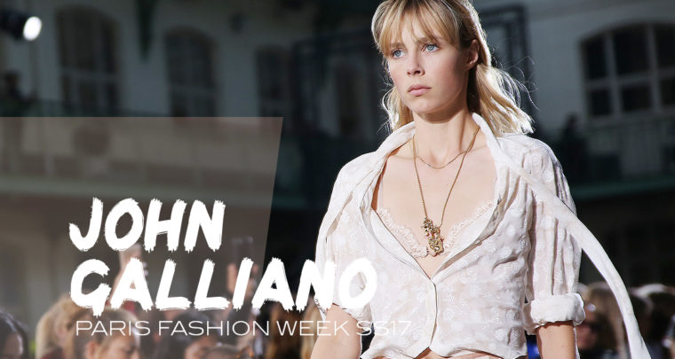 Paris Fashion Week SS17 : John Galliano