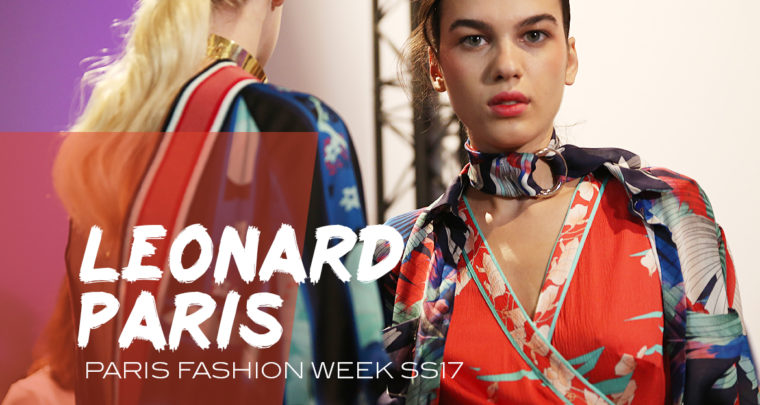 Paris Fashion Week SS17 : Leonard Paris