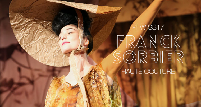Paris Fashion Week Haute Couture SS17 : Franck Sorbier