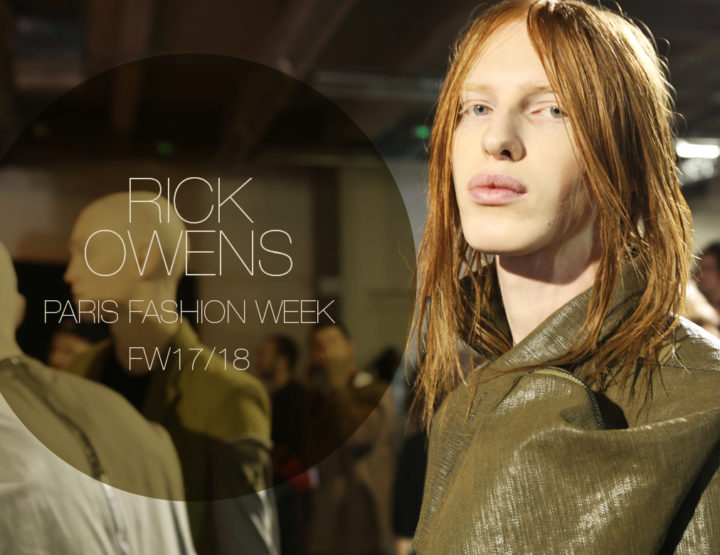 Paris Fashion Week Homme FW17/18 : Rick Owens