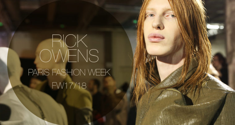 Paris Fashion Week Homme FW17/18 : Rick Owens