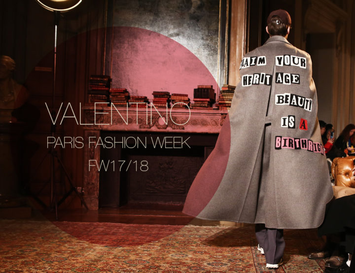 Paris Fashion Week Homme FW17/18 : Valentino