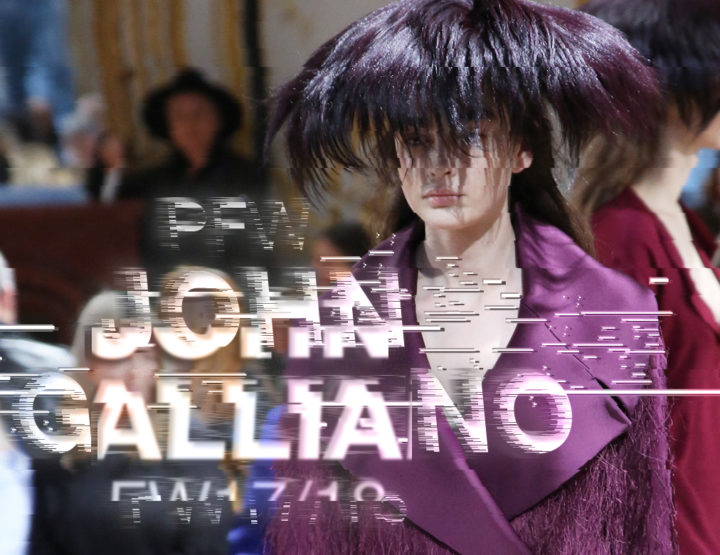 Paris Fashion Week FW17/18 : John Galliano