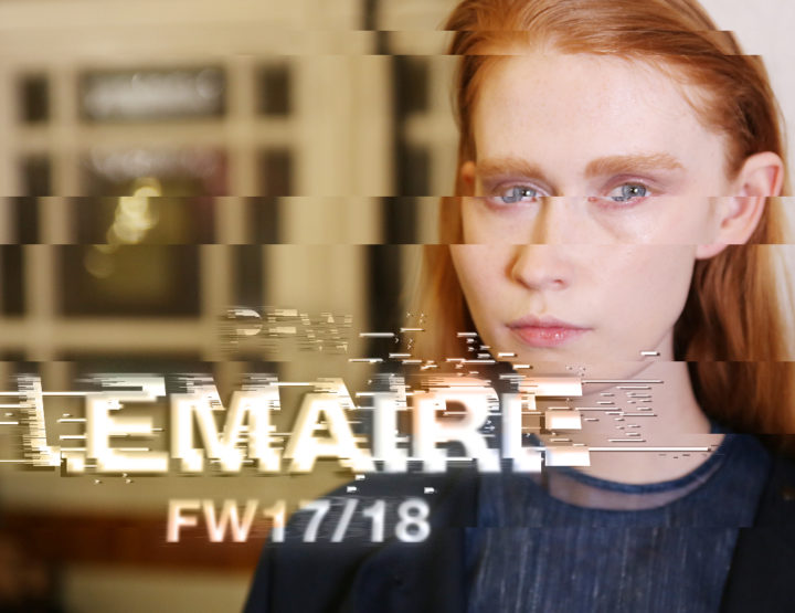 Paris Fashion Week FW17/18 : Lemaire