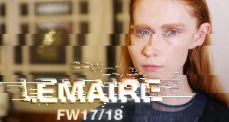 Paris Fashion Week FW17/18 : Lemaire