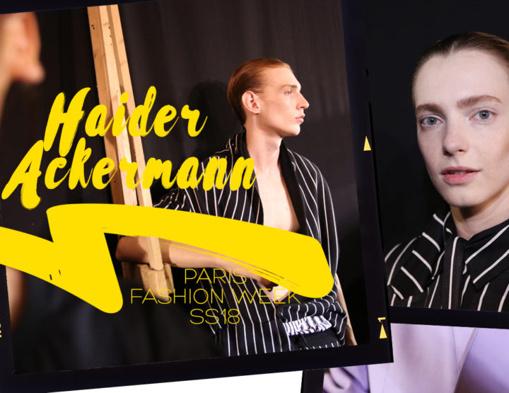 Paris Fashion Week Homme SS18 : Haider Ackermann