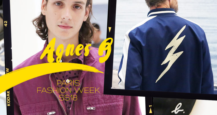 Paris Fashion Week Homme SS18 : Agnès B