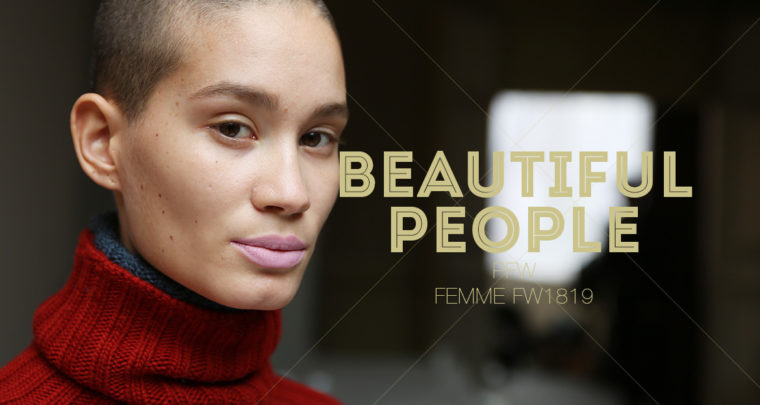 Paris Fashion Week Femme FW1819 : Beautiful People