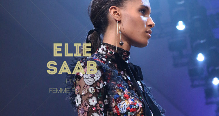 Paris Fashion Week Femme FW1819 : Elie Saab