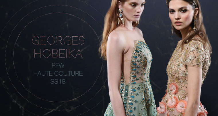 Paris Fashion Week Haute Couture SS18 : Georges Hobeika