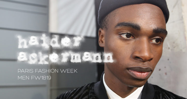 Paris Fashion Week Homme FW1819 : Haider Ackermann