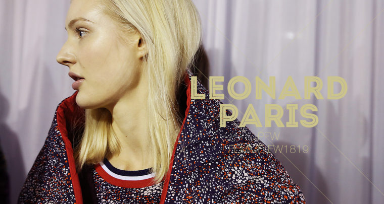 Paris Fashion Week Femme FW1819 : Leonard Paris