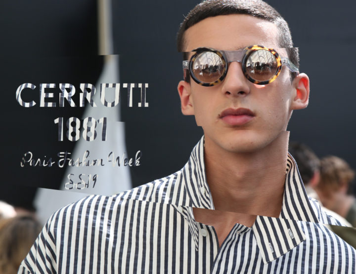 Paris Fashion Week Homme SS19 : Cerruti 1881