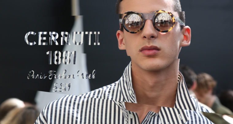 Paris Fashion Week Homme SS19 : Cerruti 1881